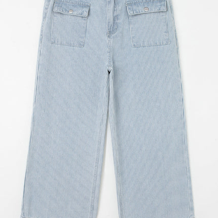 Eve Hem Wide Leg Jeans