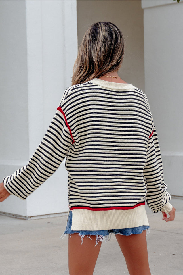 Hazel Drop Shoulder Oversized Sweater