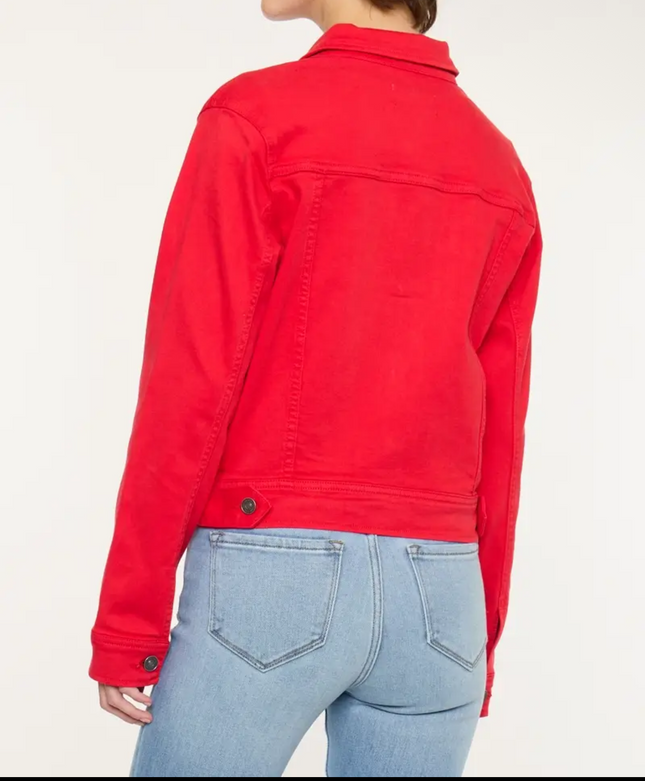 KANCAN- Red Hot Denim Jacket