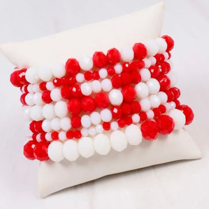 GLASS BRACELET STACK