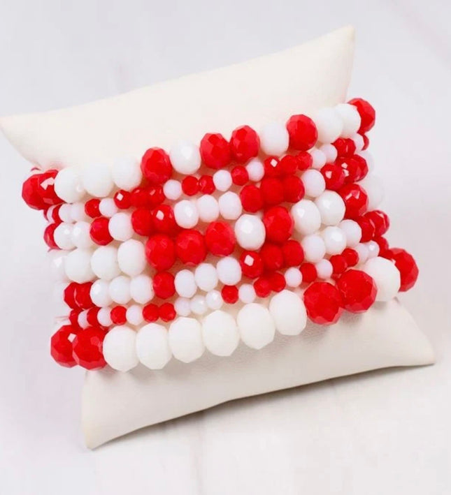 GLASS BRACELET STACK