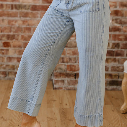 Eve Hem Wide Leg Jeans