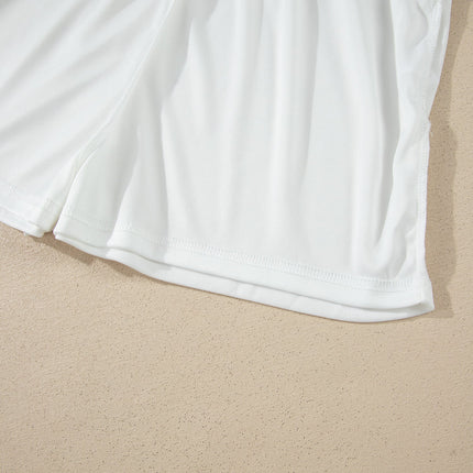 Amari Waist Drawstring Mini Skort