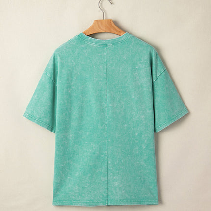 Itzel Mineral Washed Oversize Tee