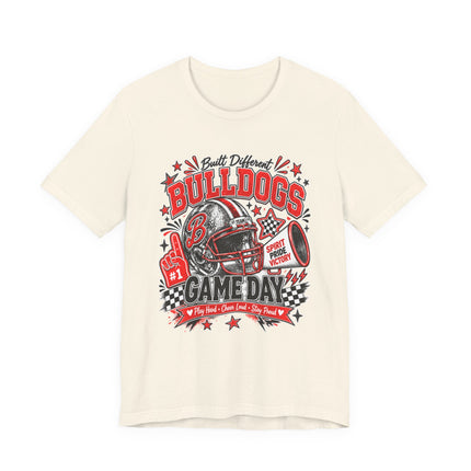Bulldogs Gameday Football T‑Shirt — Proud Team Fan Tee