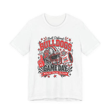 Bulldogs Gameday Football T‑Shirt — Proud Team Fan Tee