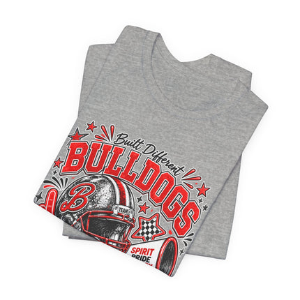 Bulldogs Gameday Football T‑Shirt — Proud Team Fan Tee