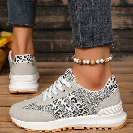 Rosalia Detail Lace Up Sneakers