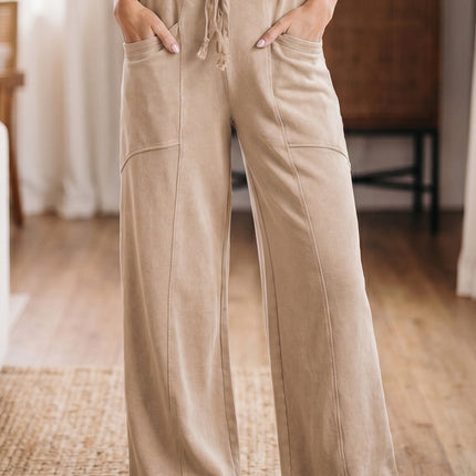 Anastasia Wide Leg Western Pants