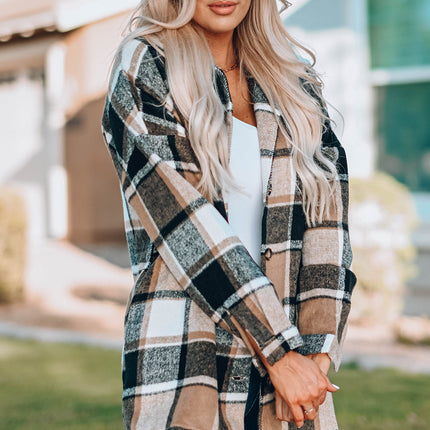 Mia Plaid Print Shirt
