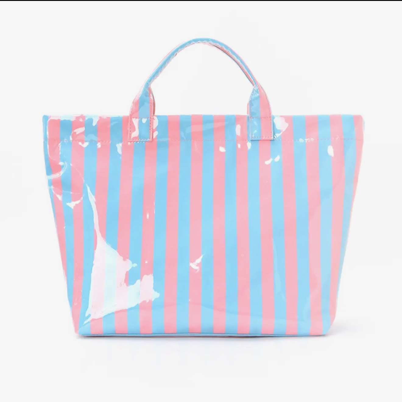 Striped Waterproof Oversized Tote Bag