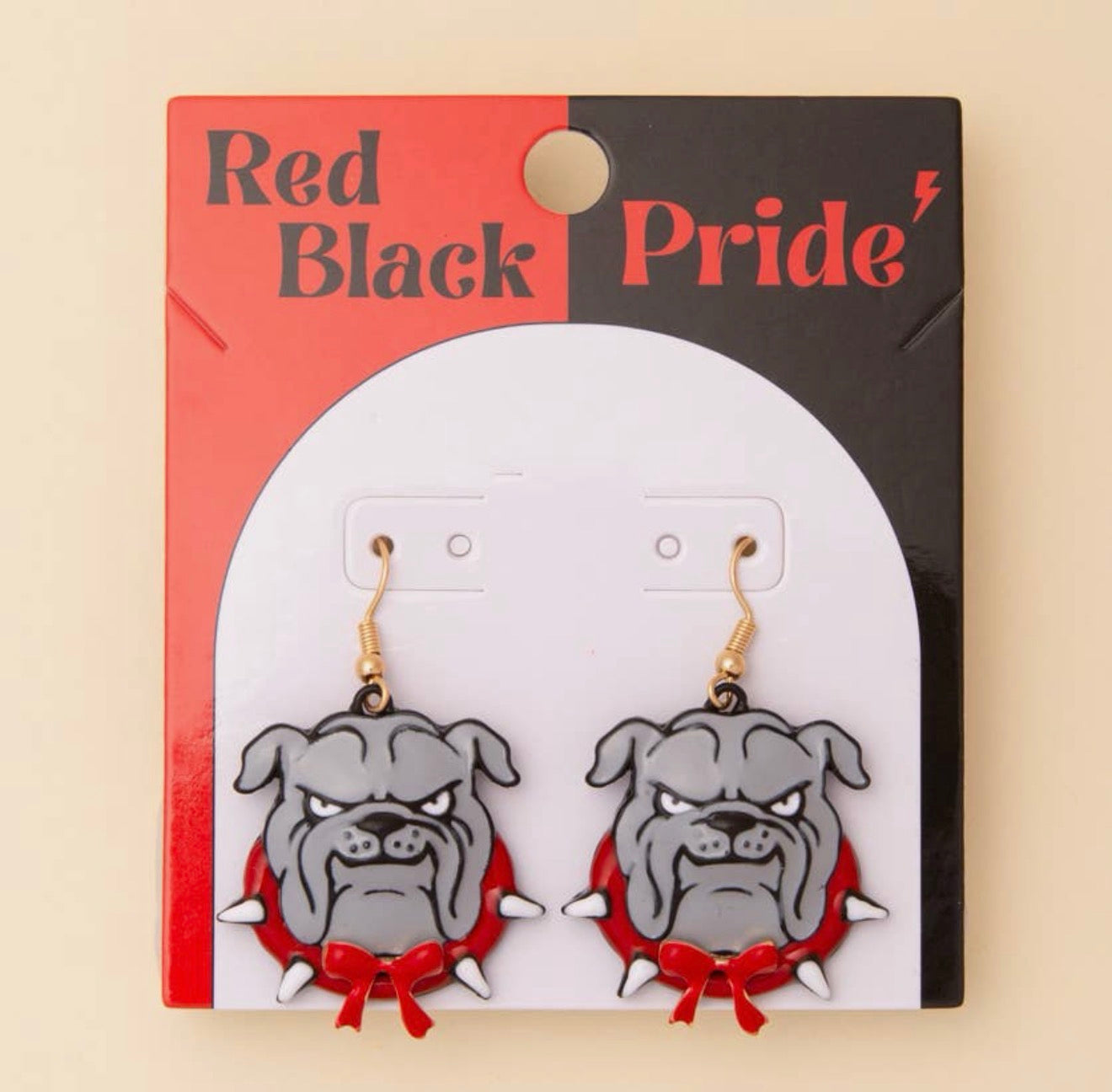 Bulldog Spirit Earrings