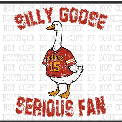 Silly Goose Serious Fan