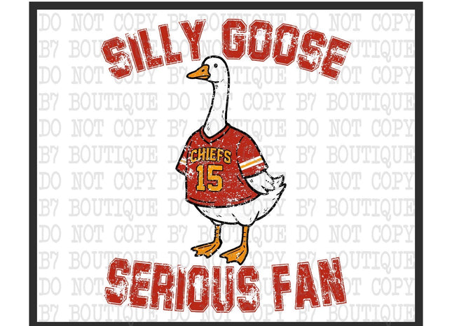 Silly Goose Serious Fan