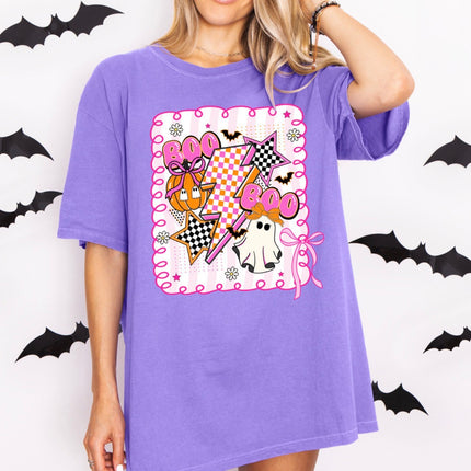 Boo Coquette Ghost Graphic Tee
