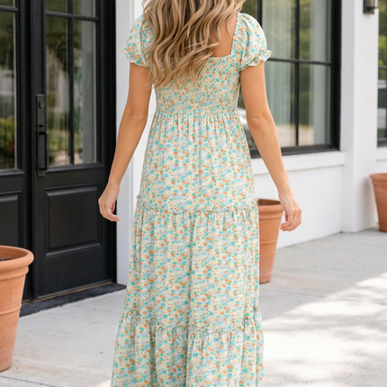 Maura Waist Maxi Dress