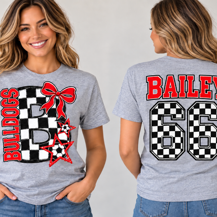 Custom Game Day Player Tee