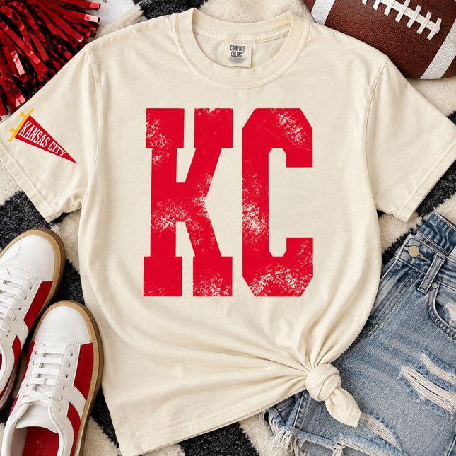 KC Loud & Proud Distressed Graphic Tee