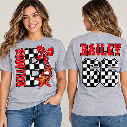 Custom Game Day Player Tee