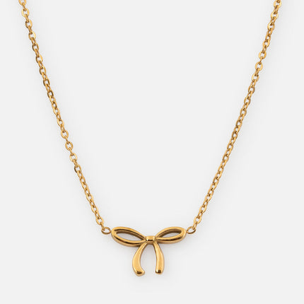 Dainty Bow Necklace