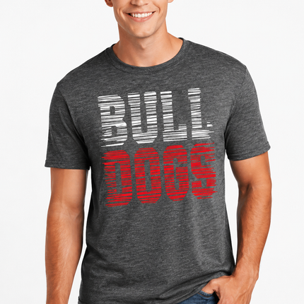 Retro Lightning Bulldogs T-Shirt | Neon School Spirit Shirt | Bulldogs Mascot Game Day Tee