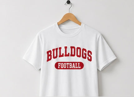 Bulldog Game Day Graphic T-Shirt | Bulldogs Football School Spirit Tee | Mascot Fan Shirt