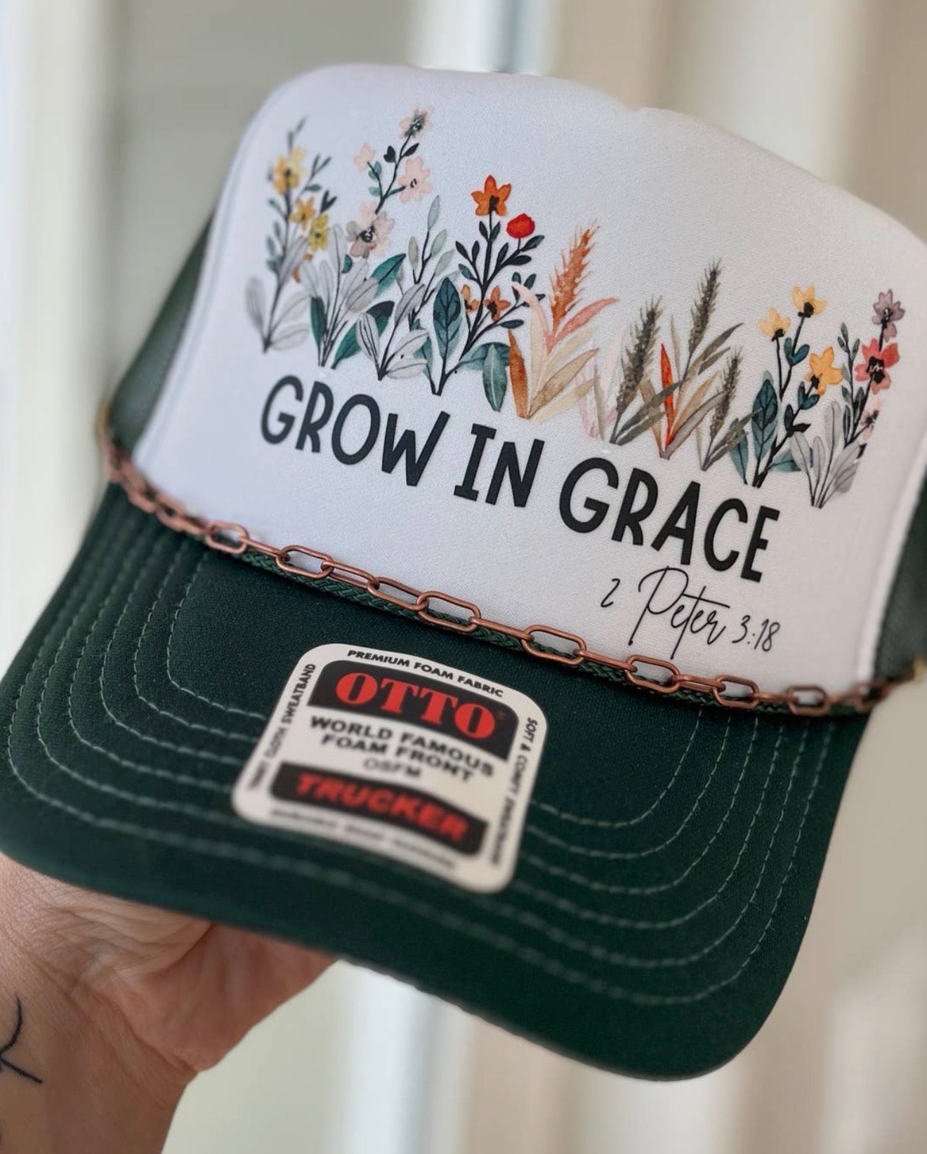 Grow in Grace Trucker Hat