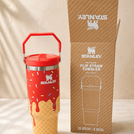 RED DRIP STANLEY- 20 oz