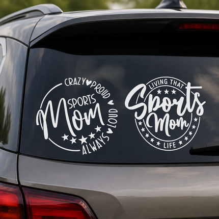 Mom Life Car Decal