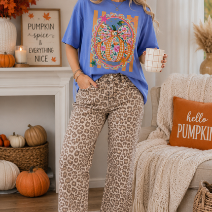 Pumpkin Patch Bow Graphic Tee