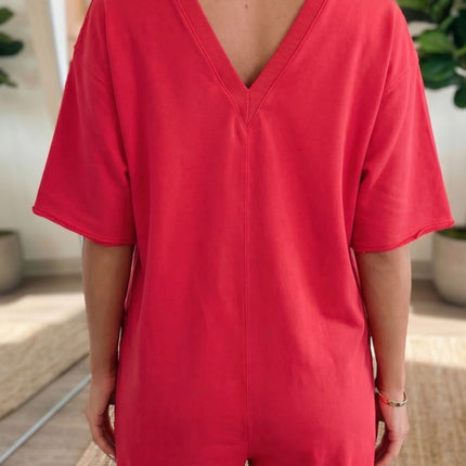 Sideline Sweetheart Romper
