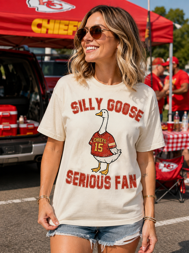 Silly Goose Serious Fan