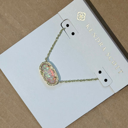 KS Pendant Necklace