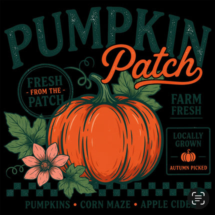 Vintage Pumpkin Patch Graphic Tee
