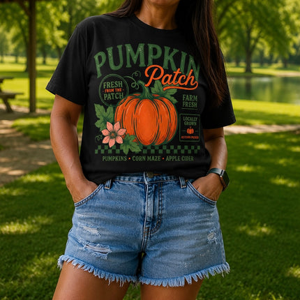 Vintage Pumpkin Patch Graphic Tee