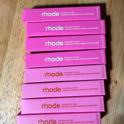 Hydrating Peptide Lip Tint | Glossy Moisturizing Lip Balm with Buildable Color-Rhode