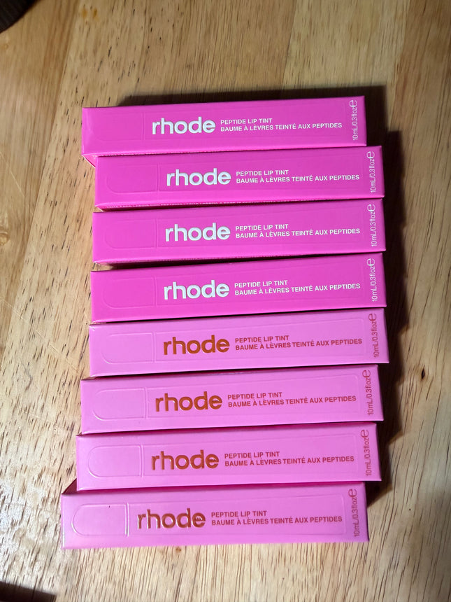 Hydrating Peptide Lip Tint | Glossy Moisturizing Lip Balm with Buildable Color-Rhode RTS