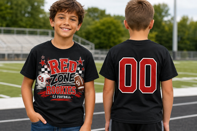 CJ Red Zone Rookies Game Day Tee