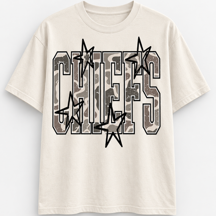 Camo Chiefs Star Tee