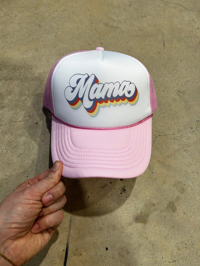 Retro Mama Trucker Hat