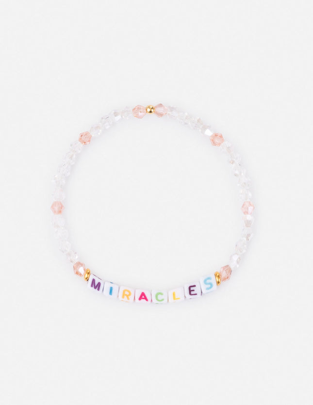 Miracles Letter Bracelet