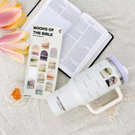 NT Bible Checklist 40 oz Tumbler