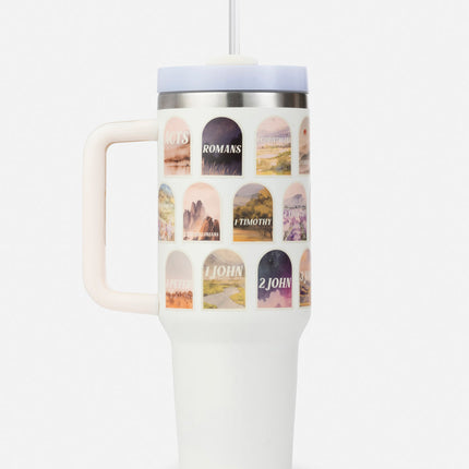 NT Bible Checklist 40 oz Tumbler