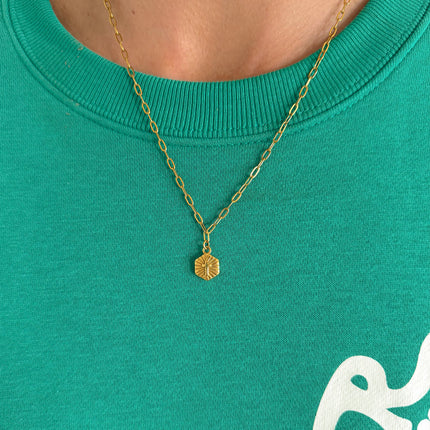 Radiant Cross Necklace