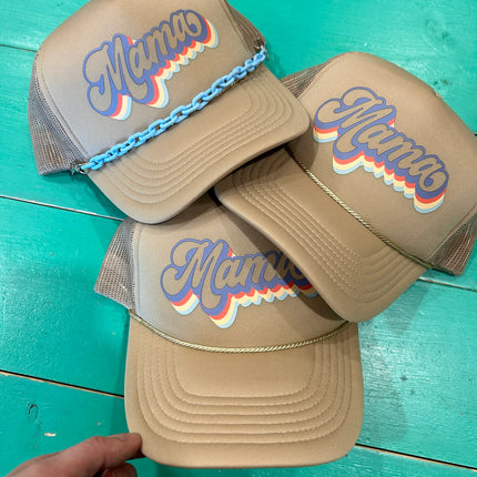 Retro Mama Trucker Hat