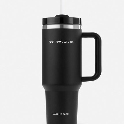 WWJD 40 oz Tumbler
