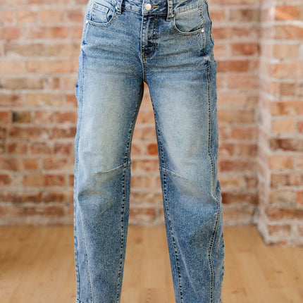 Milena Seam Detail Shift Jeans