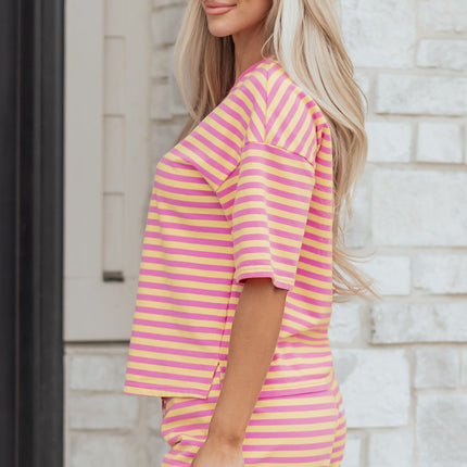Estelle Casual Terry Short Lounge Set