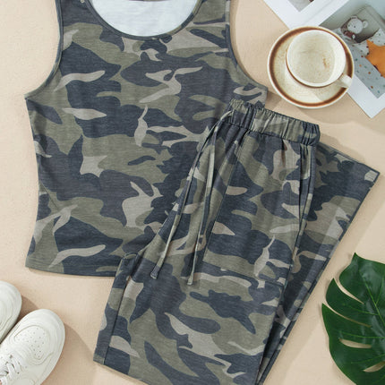 Tallulah Print Slim Tank