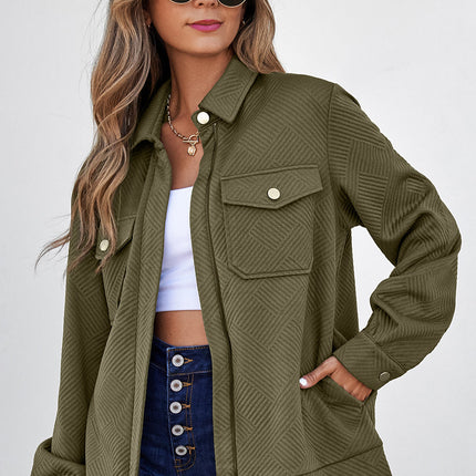 Remi Zip Up Flap Shirt